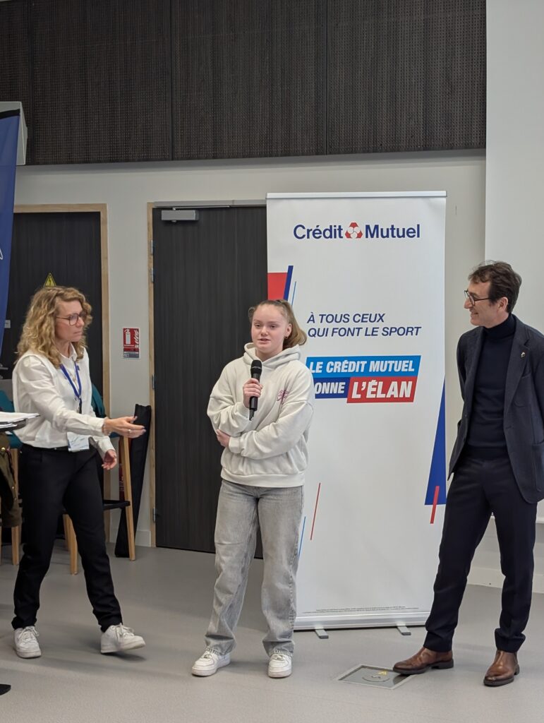 Présentation triple championne d'Europe